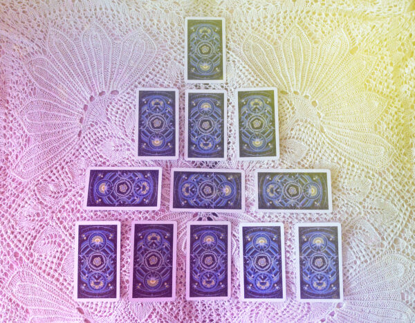 Mysterious Studio Comprehensive Card Reading12 Tarot Cards Example