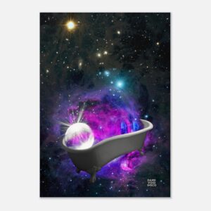Dark Void Disco Void Bath poster on Mysterious Studio